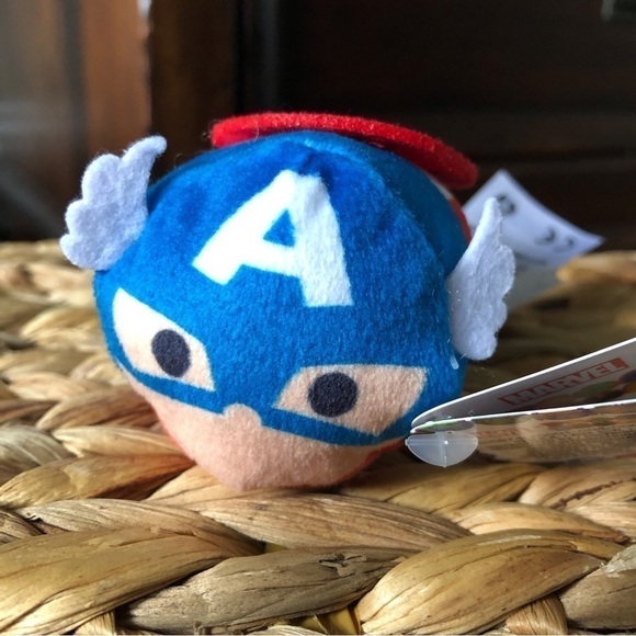 Marvel Other - Disney: Marvel: Tsum Tsum: Captain America mini plush